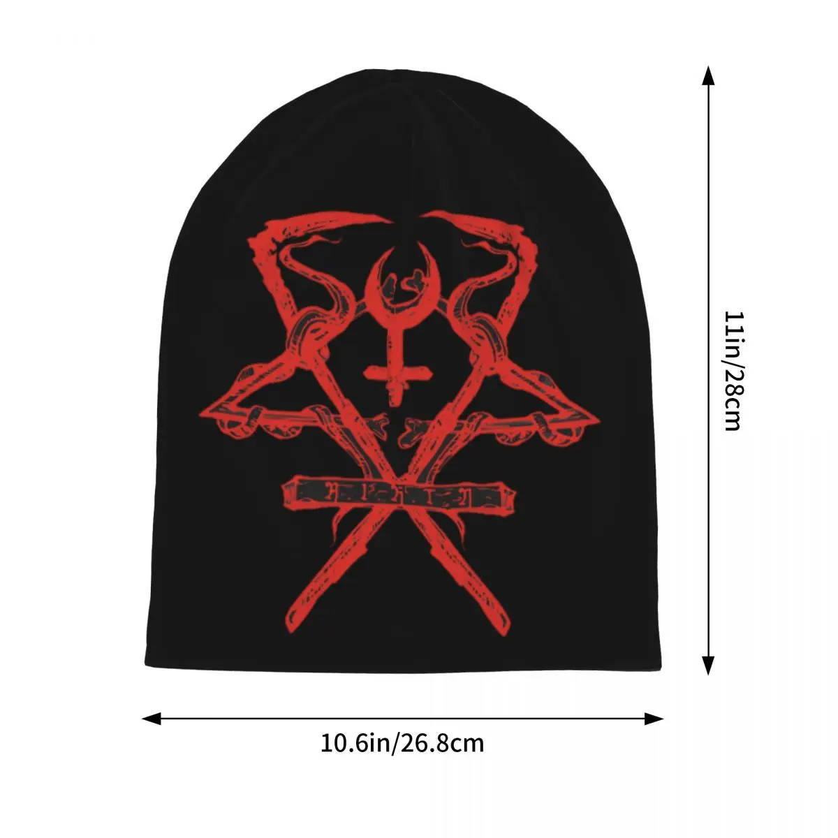 All Season Slouchy Beanie Lorna Shore Accessories Bonnet Hat Knit Hat Casual Men Women Vintage Death 1 - Lorna Shore Store