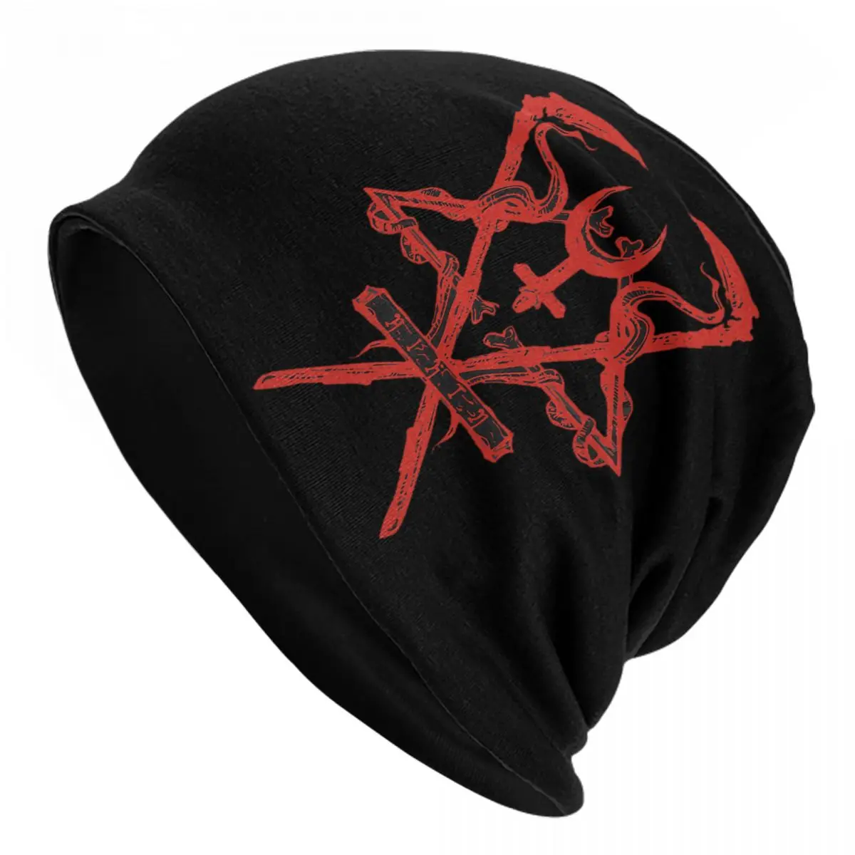 All Season Slouchy Beanie Lorna Shore Accessories Bonnet Hat Knit Hat Casual Men Women Vintage Death - Lorna Shore Store