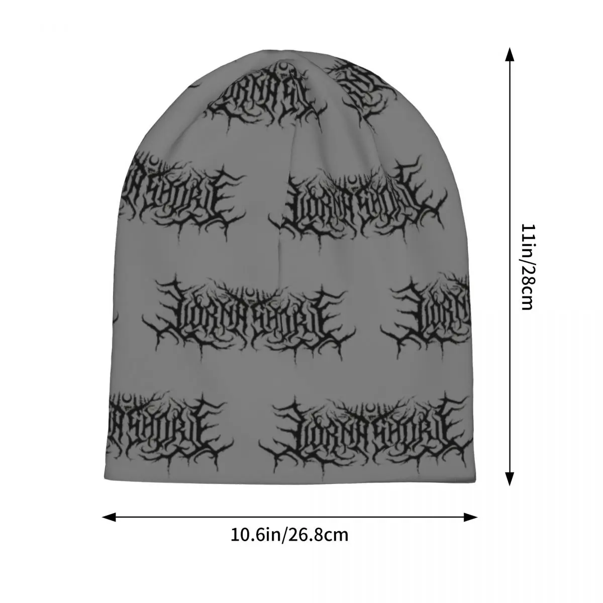 Lorna Shore Band Logo Autumn Winter Beanie Skullies Deathcore Band Bonnet Hats Men Fashion Warm Head 1 - Lorna Shore Store