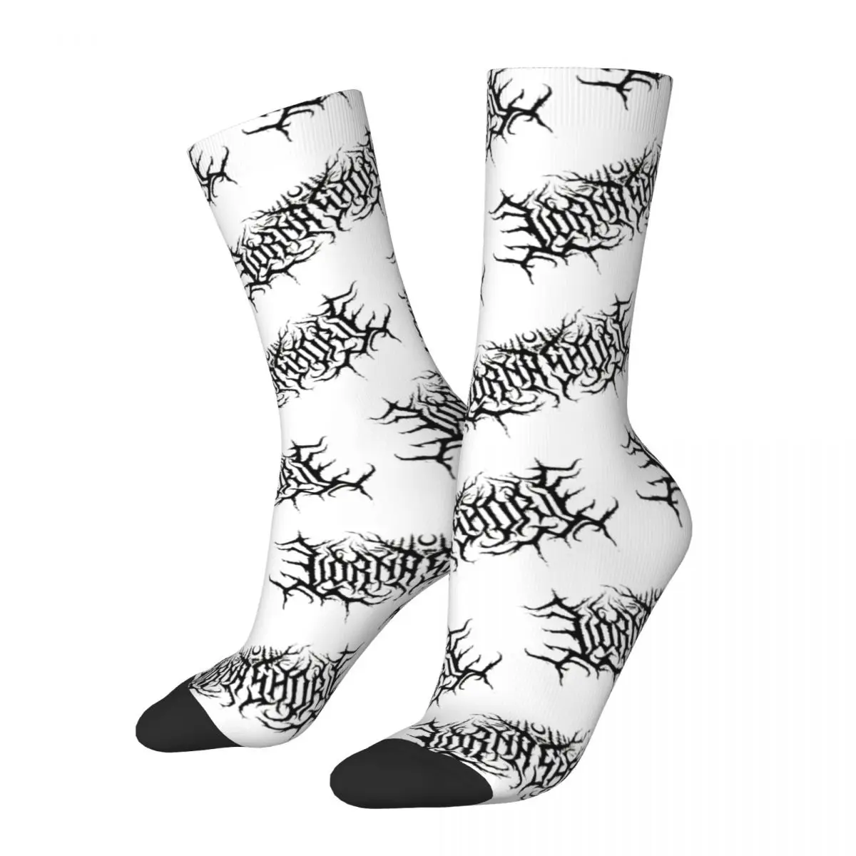 Men Lorna Shore Band Logo Socks Super Soft Casual Deathcore Band Socks Harajuku Accessories Middle TubeSocks - Lorna Shore Store