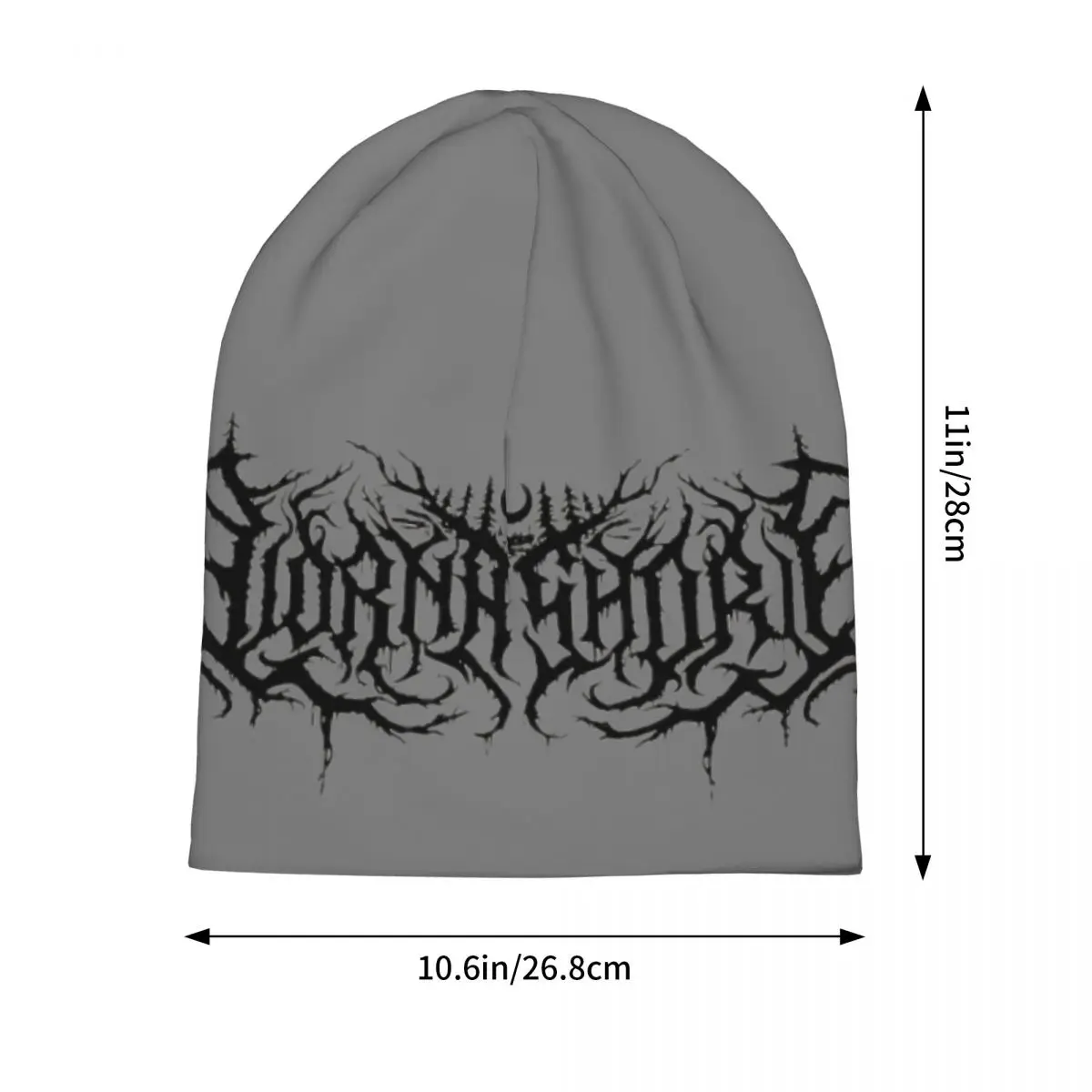 Men Women Lorna Shore Band Logo Slouchy Beanies Outfit Deathcore Band Bonnet Knitted Hat Fashion Winter 1 - Lorna Shore Store